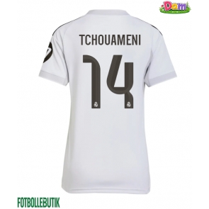 Real Madrid Aurelien Tchouameni #14 Hemmatröja Kvinnor 2025-26 Kortärmad
